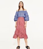 پیراهن حریر دوز زنانه - تصویر 4